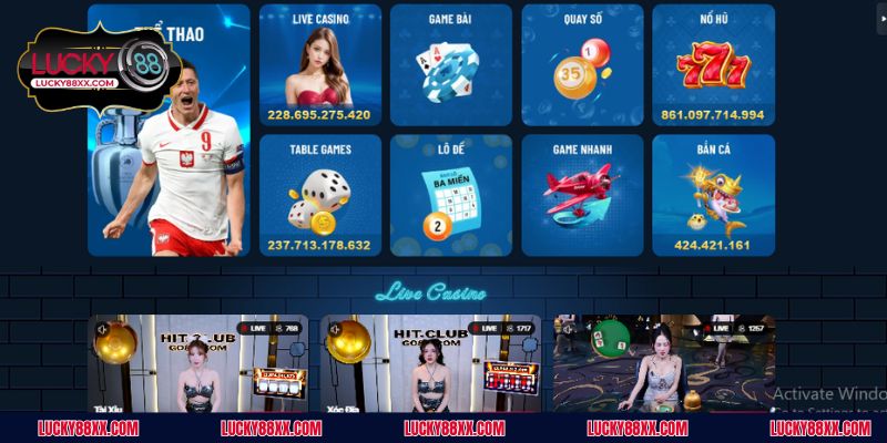 Liên kết mượt mà với sòng bài và game hot