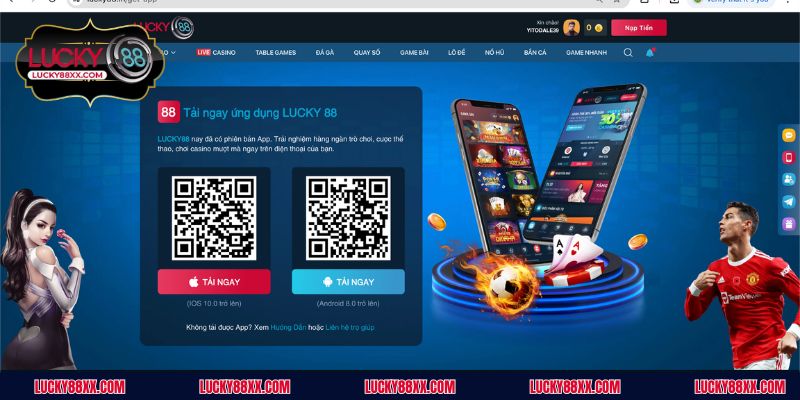 Những ưu điểm nổi bật của ứng dụng LUCKY88 trực tuyến