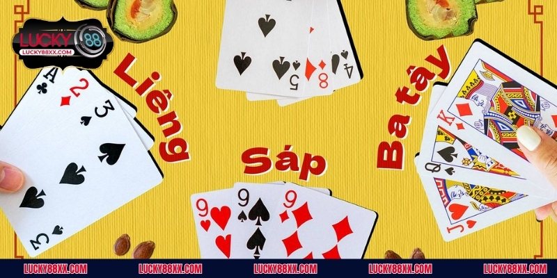 Thứ tự mạnh yếu của 3 tổ hợp đứng đầu trong trò chơi